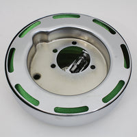 34-1372 - 7 Round Air Cleaner Chrome by Wyatt Gatling