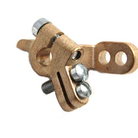 35-0483 - Linkert Carburetor Throttle Lever Brass