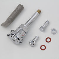 35-0673 - Sifton Chrome Petcock Notch with Angle Fitting by V-Twin