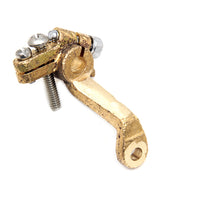 35-0795 - Brass Linkert Carburetor Throttle Lever by V-Twin