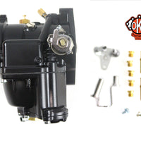 35-1049 - OKO Performance 1-7/8 inch Shorty Carburetor Black by V-Twin