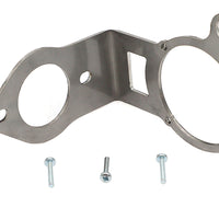 35-1666 - CV Carburetor Mount Bracket Natural Stainless Steel by V-Twin