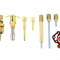 35-3119 - Retro OKO Shorty Carburetor Parts Kit Brass by V-Twin