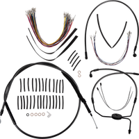 MAGNUM SHIELDING 1-1/4" Viking Handlebar Installation Kit - 12" - Black Pearl™ 48830-412