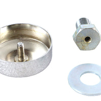 37-0505 - Triple Tree Top Stem Nut and Cover Kit by V-Twin