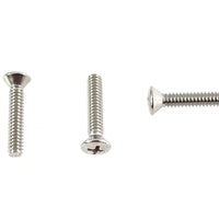 37-0940 - Oval Head Screws Mount Kit Stainless Steel by V-Twin