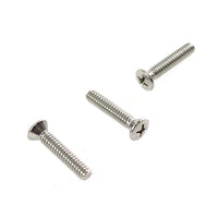 37-0940 - Oval Head Screws Mount Kit Stainless Steel by V-Twin