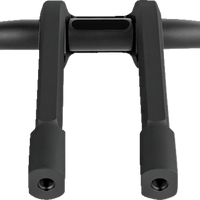 PERFORMANCE MACHINE (PM) Phatbar & Riser Kit - Internal Wiring - 9" - Black Ops 0208-2195M-SMB