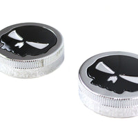 Skull Style Vented and Non-Vented Gas Cap Set