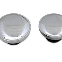 38-0321 - Ratcheting Style Gas Cap Set Vented and Non-Vented Chrome by Wyatt Gatling