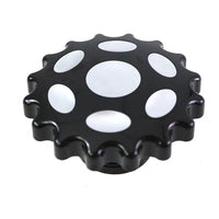 Sprocket Gas Cap Vented Black