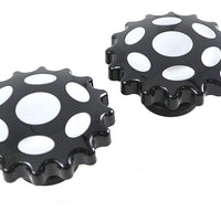 Sprocket Gas Cap Vented and Non-Vented Black