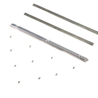 38-0977 Gas Tank Trim Bar Set Stainless Steel