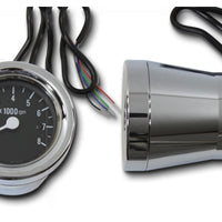 39-0202 - 60mm Electric Tachometer Housing Kit by V-Twin