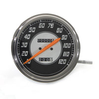 39-0300 - Speedometer with 2:1 Ratio and Orange Needle by V-Twin