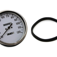39-0480 - Replica 2:1 Speedometer with Black Needle by V-Twin