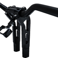 PERFORMANCE MACHINE (PM) Gauge Relocation Kit - Black Ops® - Softail 0208-2191-SMB
