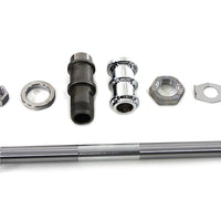 44-0560 - Chrome Rear Axle Kit by V-Twin