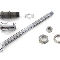 44-0560 - Chrome Rear Axle Kit by V-Twin