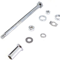 44-0816 - Chrome Rear Axle Kit by V-Twin