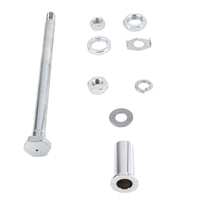 44-0816 - Chrome Rear Axle Kit by V-Twin