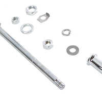 44-0816 - Chrome Rear Axle Kit by V-Twin