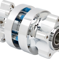 ARLEN NESS Front Hub - Cartridge - Chrome - Kit - Softail Low Rider S/ST/El Diablo 71-653