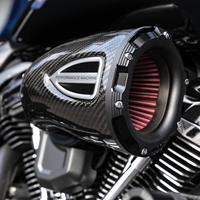 PERFORMANCE MACHINE (PM) C4 Series Air Cleaner Kit - Black Ops™ - Twin Cam Throttle by Wire 0206-2161-SMB