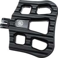 PERFORMANCE MACHINE (PM) Drifter Floorboards - Rider - Black Ops - FL 0036-1027-SMB