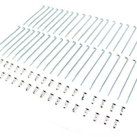 45-0277 Indian Zicad Plated 16 inch Spoke Set by V-Twin