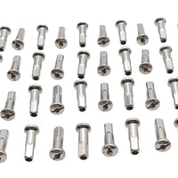 45-0680 - Spoke 40 Piece Stainless Steel Nipple Set by V-Twin