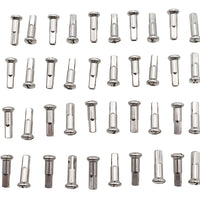 45-0680 - Spoke 40 Piece Stainless Steel Nipple Set by V-Twin