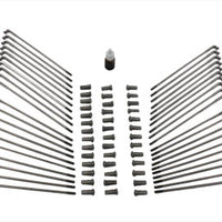 45-0734 - 18 Indian Spoke Set Stainless Steel by Buchanan Spoke