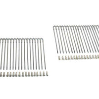 45-0757 - Zicad Plated 16 Spoke Set by V-Twin