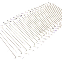 45-0763 - Nickel Plated 18 Spoke Set by V-Twin