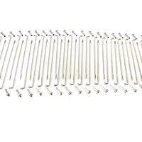 45-0763 - Nickel Plated 18 Spoke Set by V-Twin