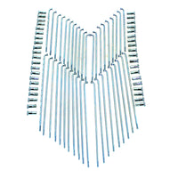 45-0770 - Zinc Plated 18 Spoke Set by V-Twin