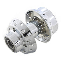 45-0785 - Chrome Front Wheel Hub with 25mm Bearings by V-Twin