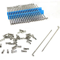 45-0818 - VL Nickel Plated 18 Spoke Set by V-Twin