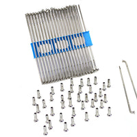 45-0818 - VL Nickel Plated 18 Spoke Set by V-Twin