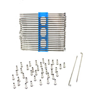 45-0818 - VL Nickel Plated 18 Spoke Set by V-Twin