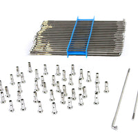 45-0818 - VL Nickel Plated 18 Spoke Set by V-Twin