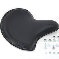 47-0129 - Black Leather Solo Seat by Corbin Gentry