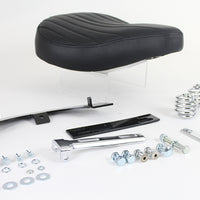 47-0814 - Black Leather Solo Seat Kit by Bates
