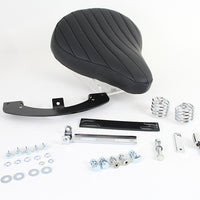47-0814 - Black Leather Solo Seat Kit by Bates