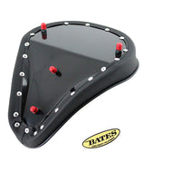 47-1556 - Black Suede Solo Seat Small Pan by V-Twin