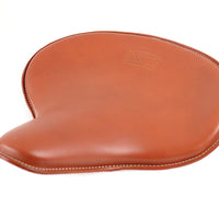 47-1927 - Replica Persons Solo Seat Brown Leather by V-Twin