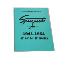 48-0309 - UL-SV-Knucklehead Spare Parts Book by V-Twin