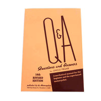48-0407 - Q & A Service Manual by V-Twin