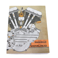 48-1166 - Panhead and E Shovelhead Service and Parts Manual by V-Twin